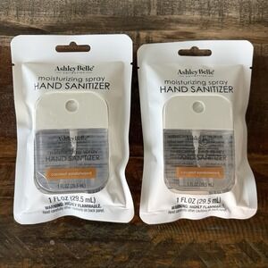 Ashley Belle Hand Sanitizer Spray Coconut Sandalwood 1 Fl Oz Lot Of 2 Exp 10/28